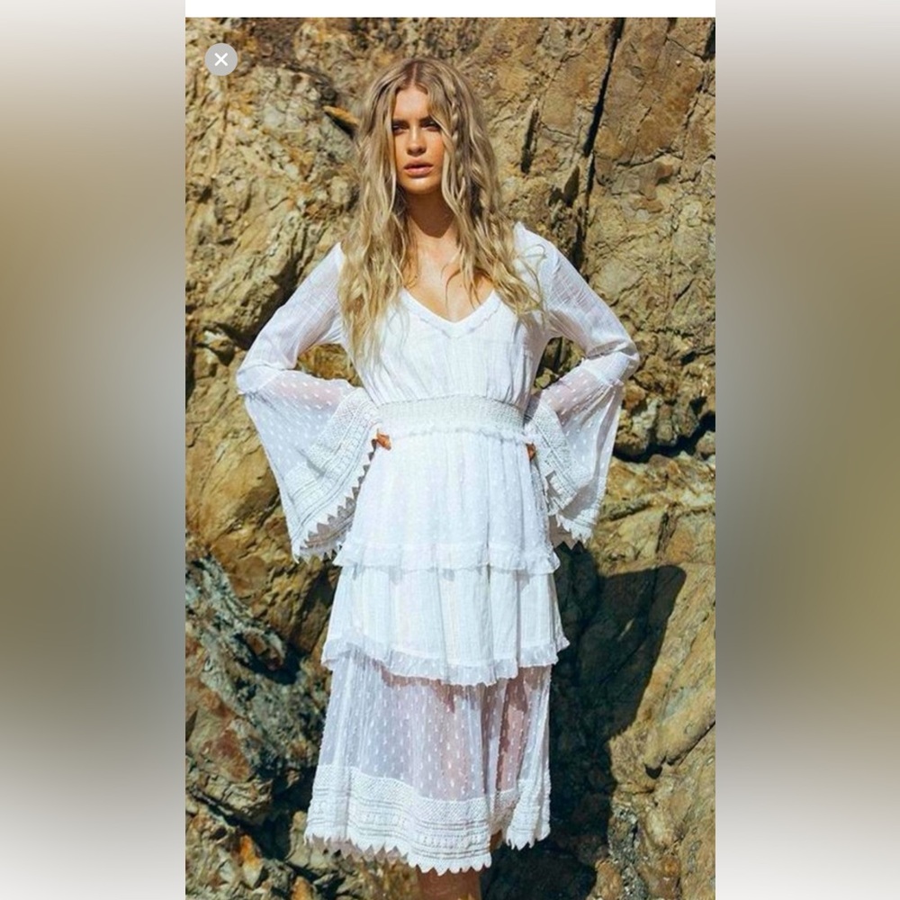 STEELE STARDUST L/S DRESS - BLANC XS

Reposhing this, it was too small….